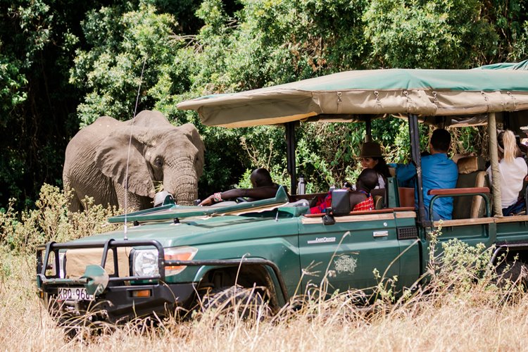 1920's Cottar's Safari Camp en Masai Mara