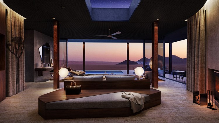 AndBeyond Sossusvlei Desert Lodge en Reserva Natural de NamibRand