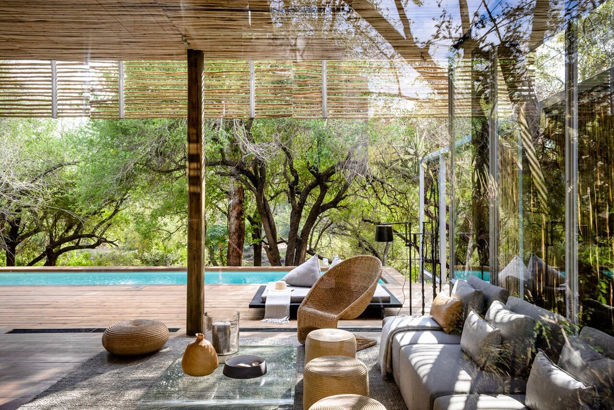 Singita Lebombo Lodge en Singita Private Concession (Kruger)