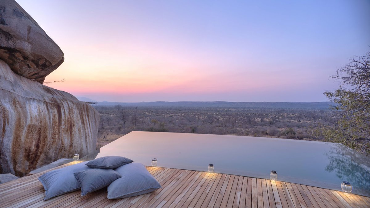 Luna de miel Ruaha, Selous y Fanjove diseñado por LAT.40