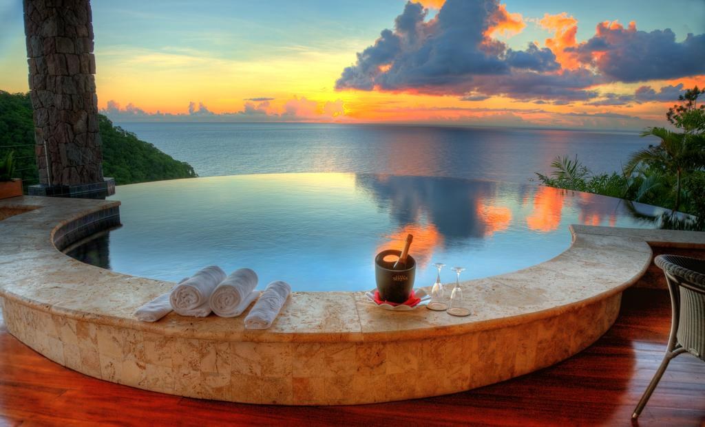 Jade Mountain en Santa Lucia