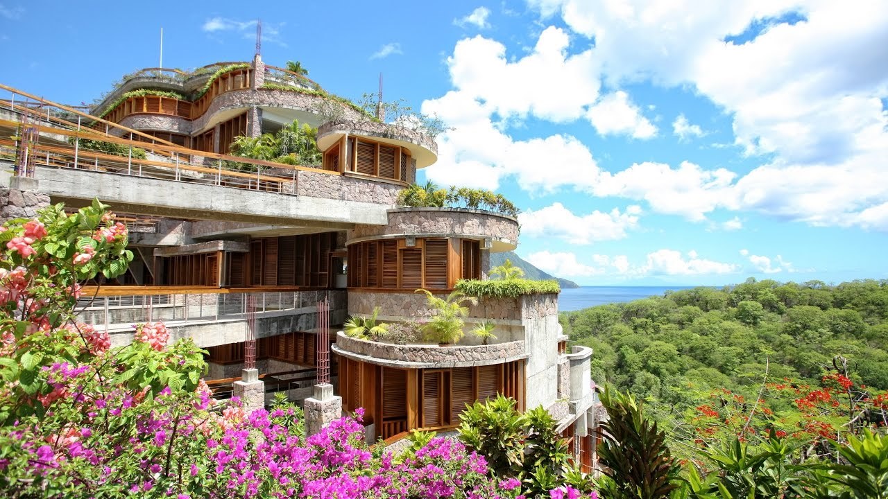 Jade Mountain en Santa Lucia