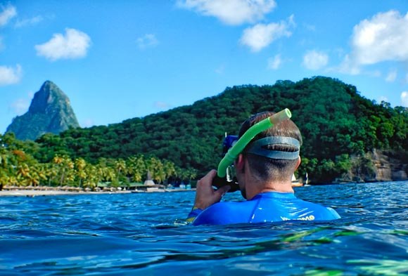 Jade Mountain en Santa Lucia