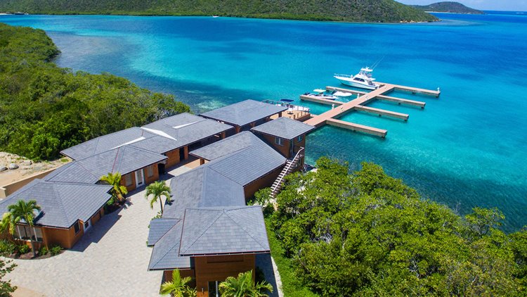 Oil Nut Bay en Virgen Gorda
