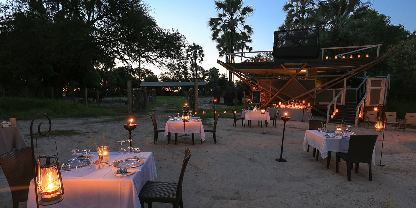 Abu Camp en Delta Okavango