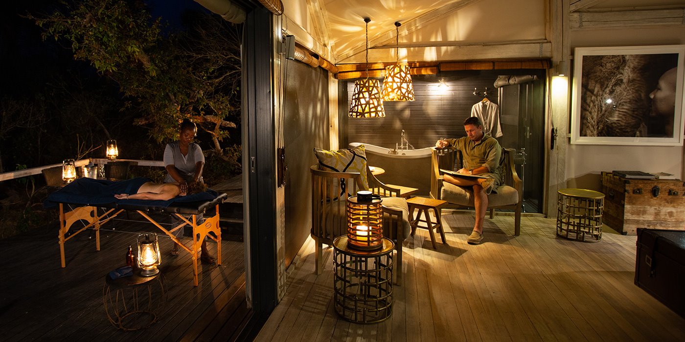Abu Camp en Delta Okavango