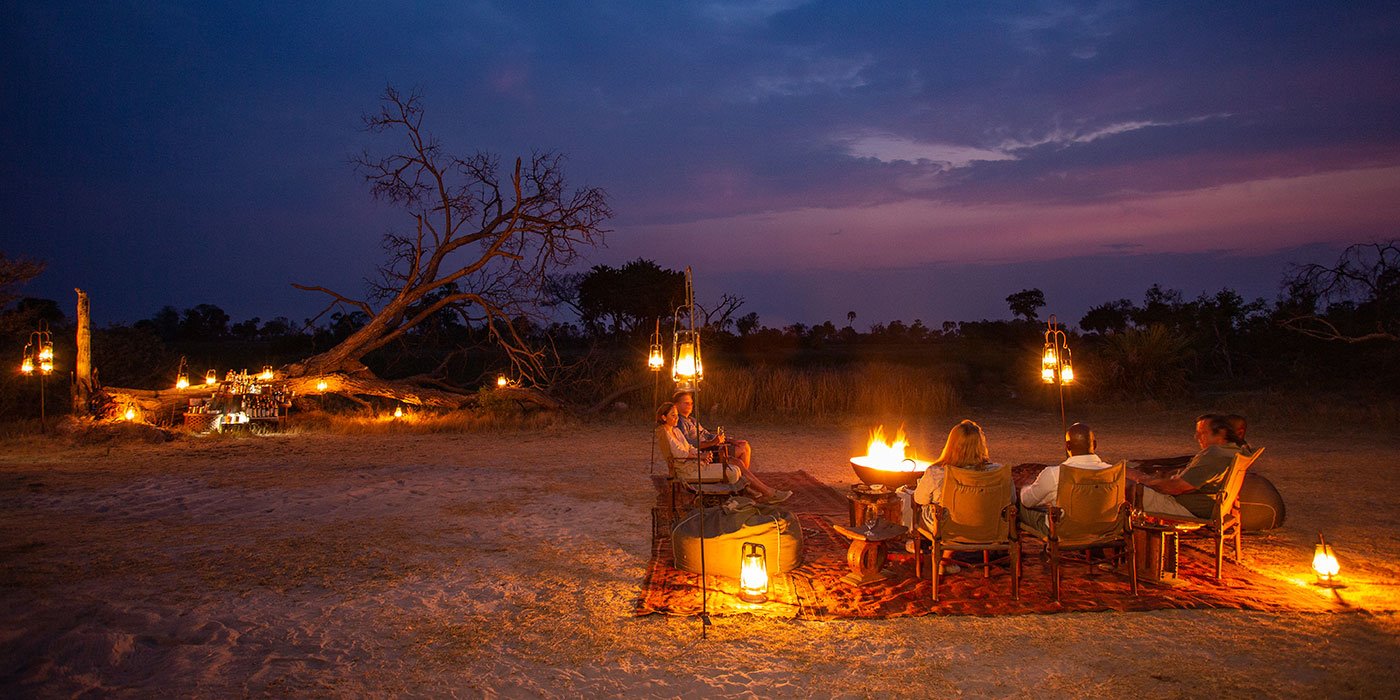 Abu Camp en Delta Okavango