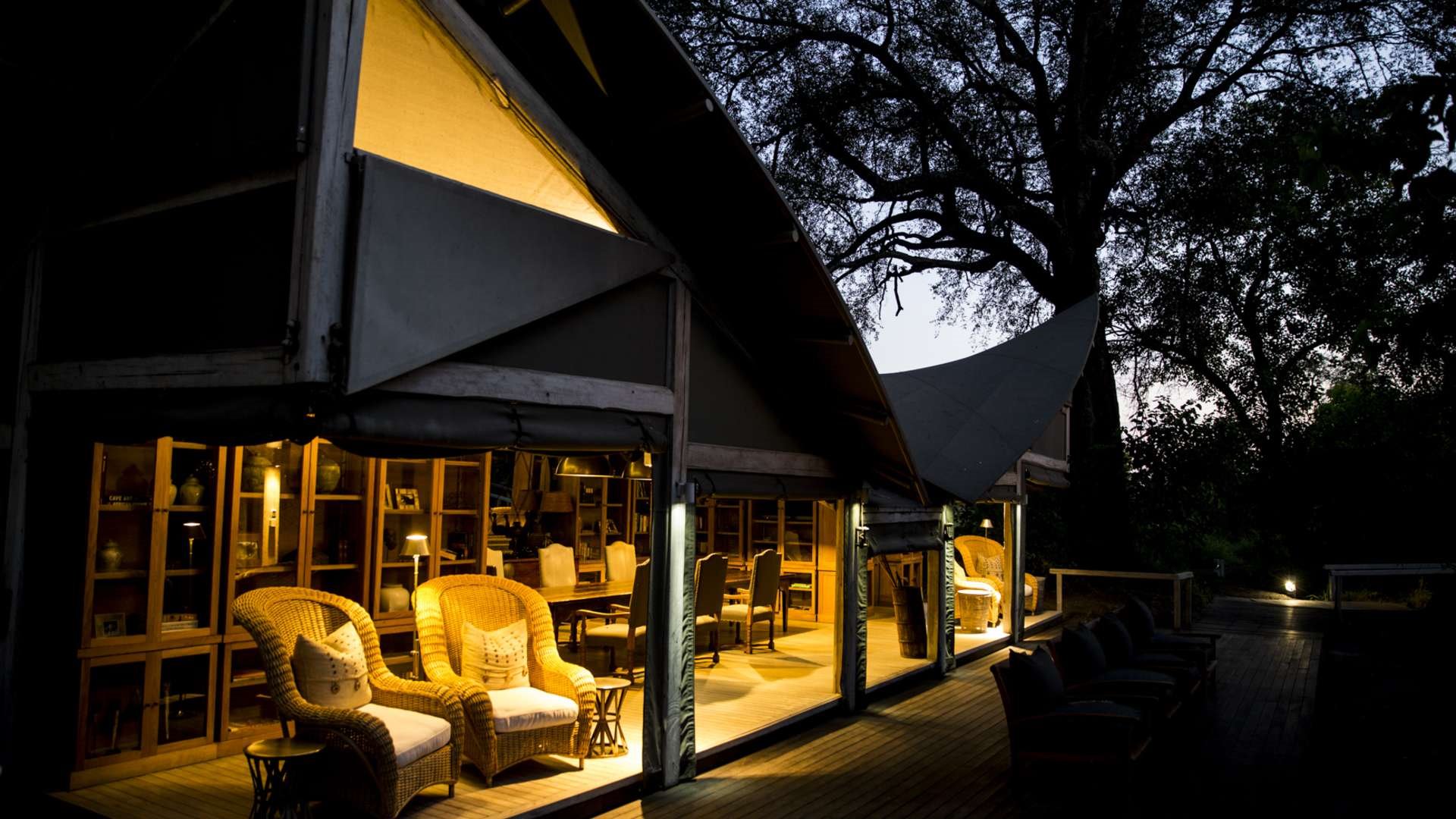 Abu Camp en Delta Okavango