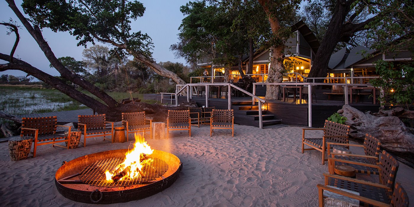 Abu Camp en Delta Okavango