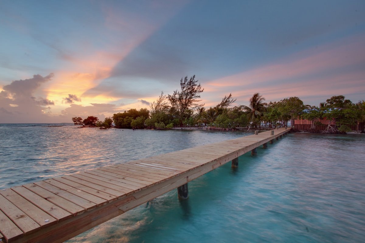 Coral Caye en Belize