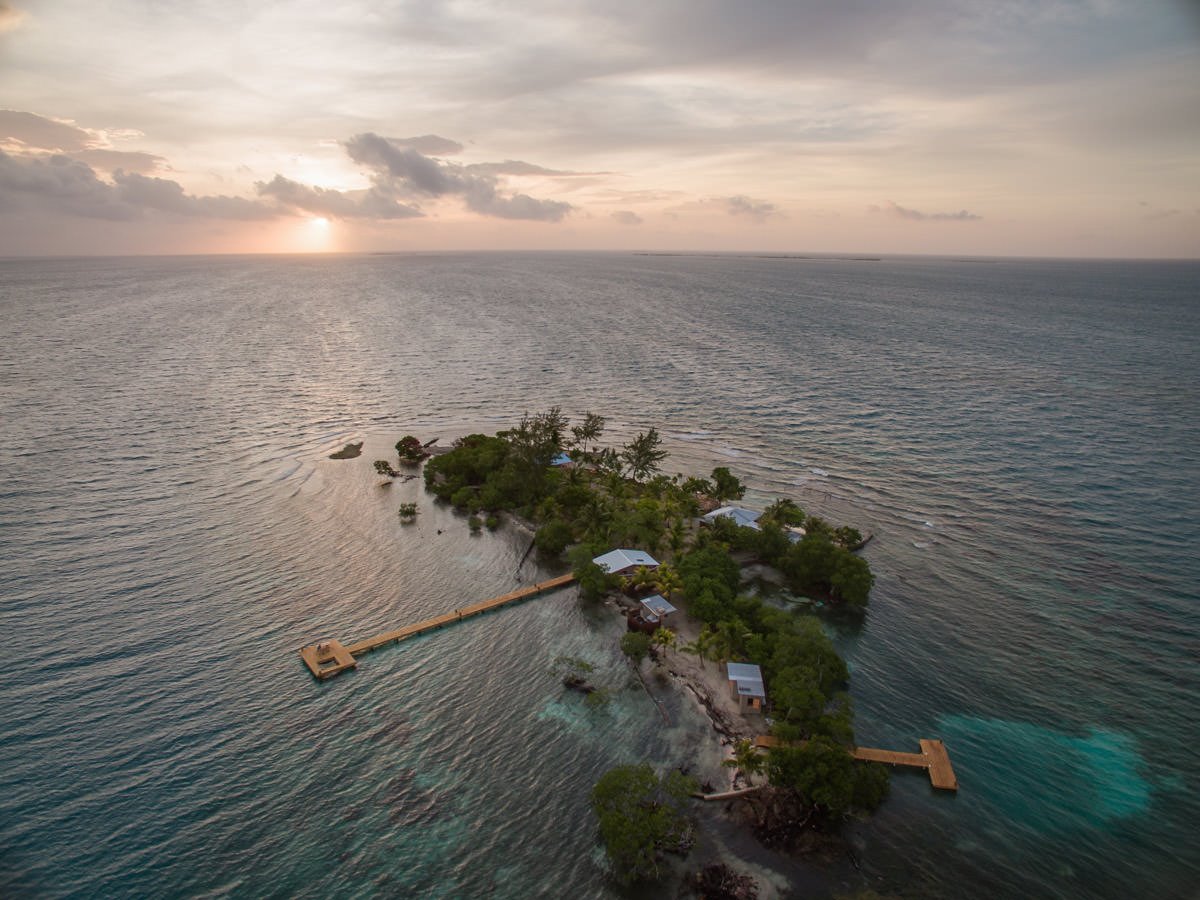 Coral Caye en Belize