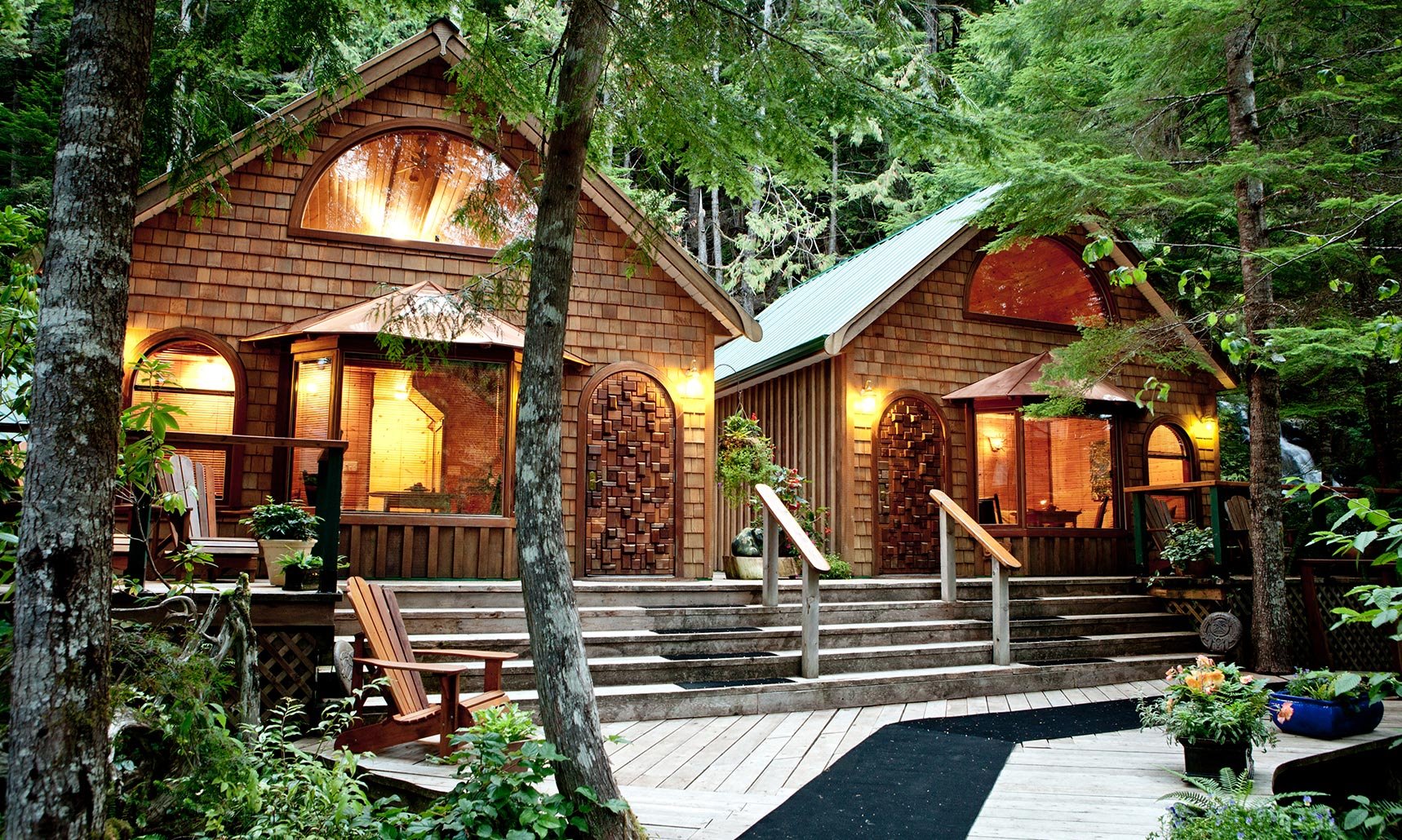 Nimmo Bay Resort en Canada