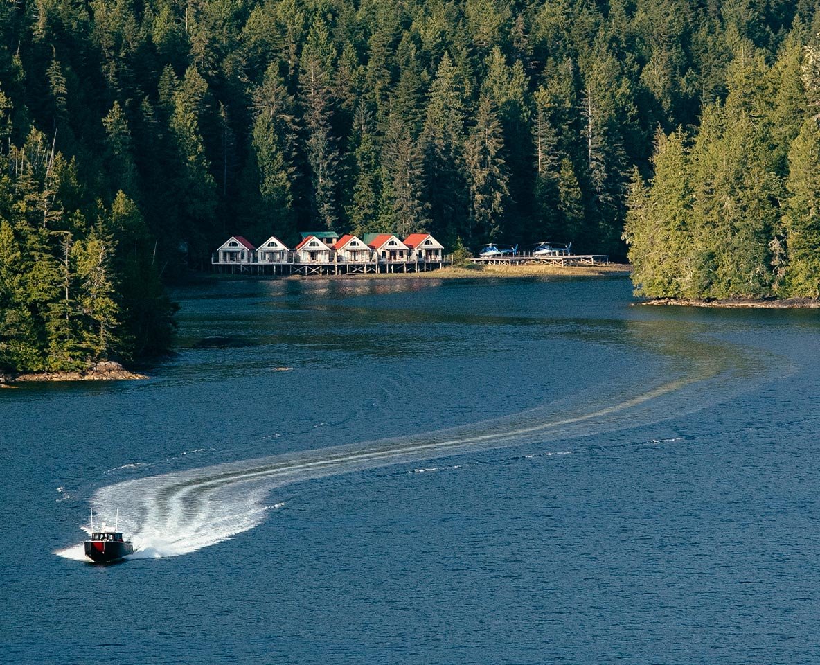 Nimmo Bay Resort en Canada