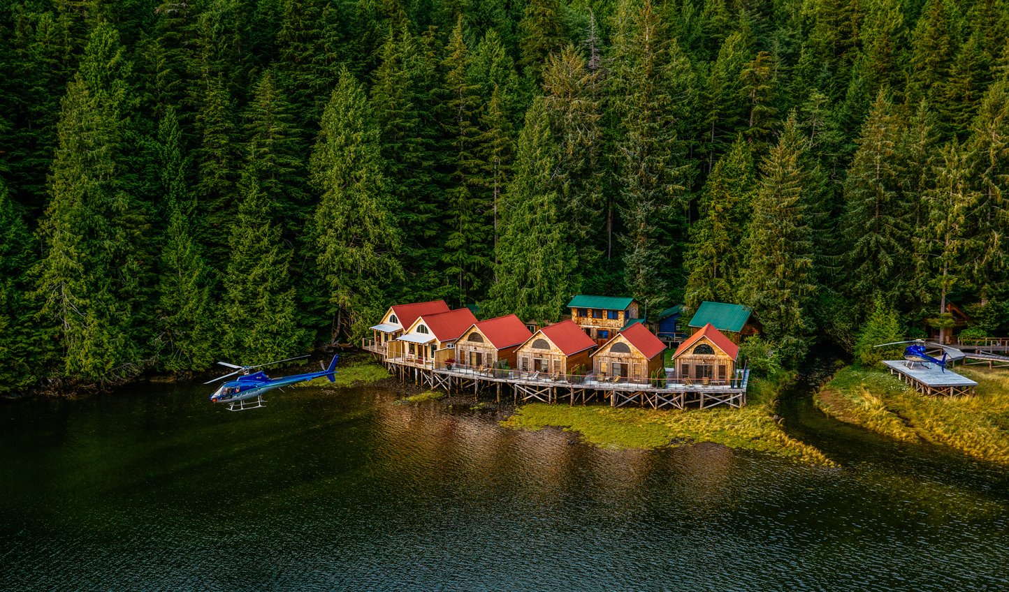 Nimmo Bay Resort en Canada