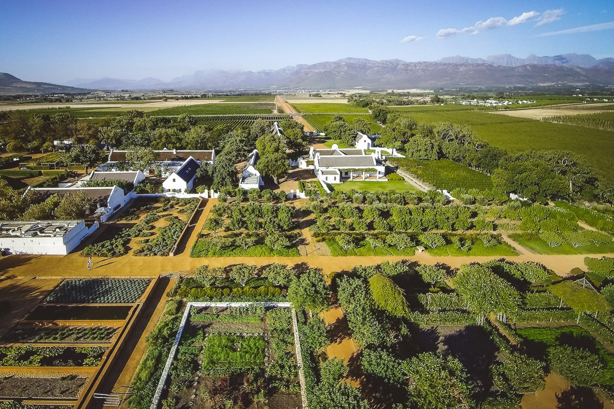 Babylonstoren en Franschhoek