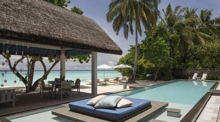 Four Seasons Resort Maldives at Landaa Giraavaru en Baa Atoll