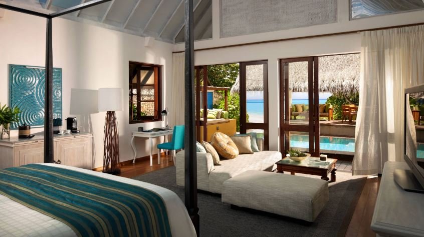 Four Seasons Resort Maldives at Landaa Giraavaru en Baa Atoll