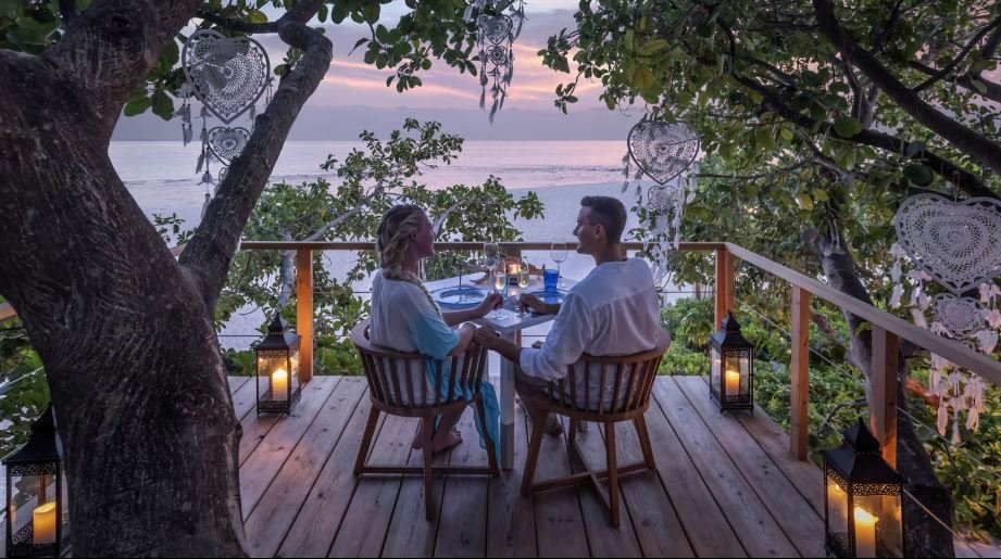 Four Seasons Resort Maldives at Landaa Giraavaru en Baa Atoll