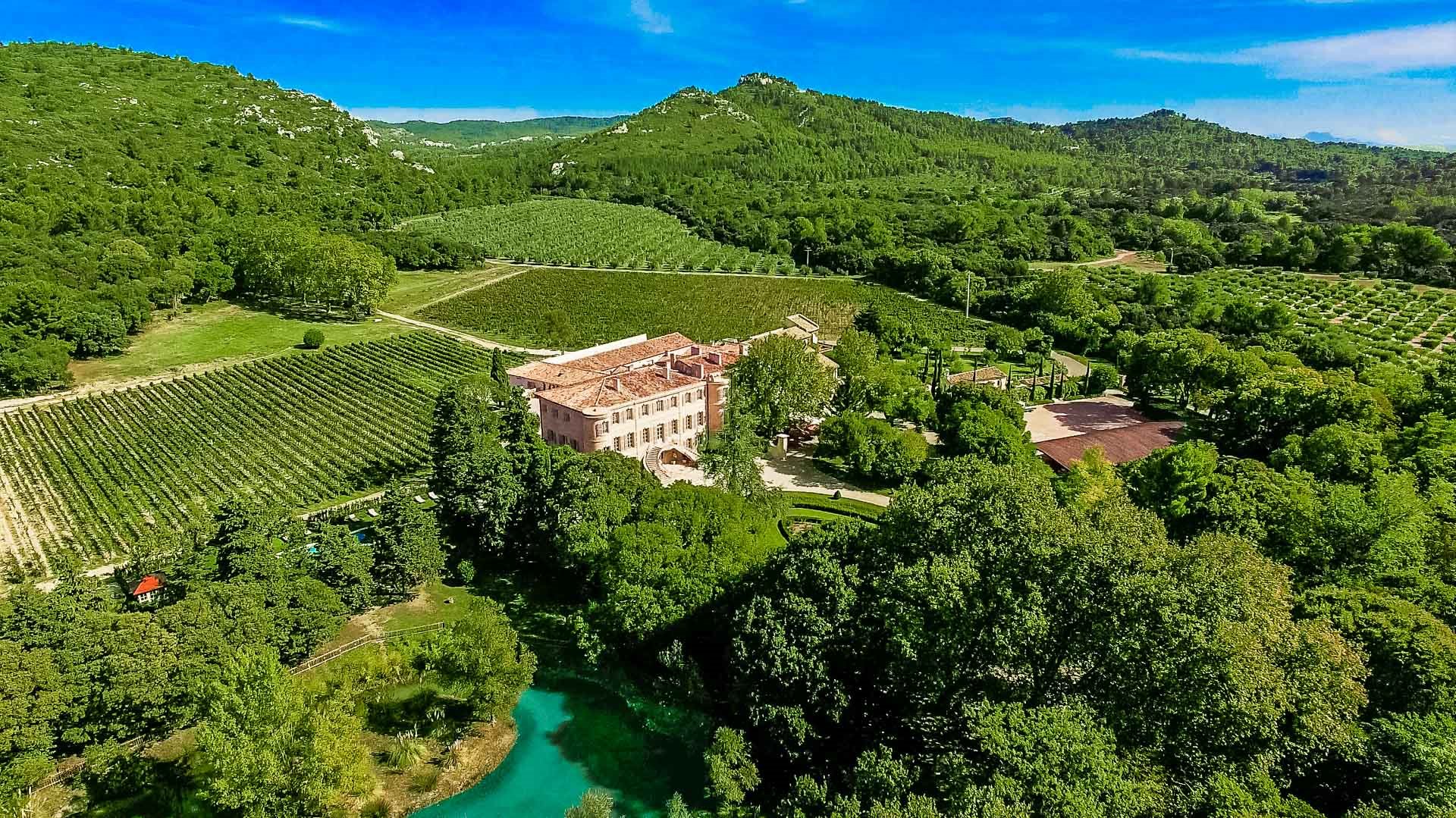 Château d'Estoublon en France