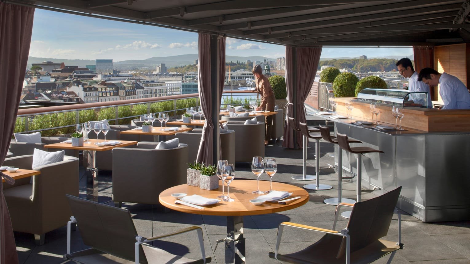Four Seassons Hotel des Bergues en Ginebra