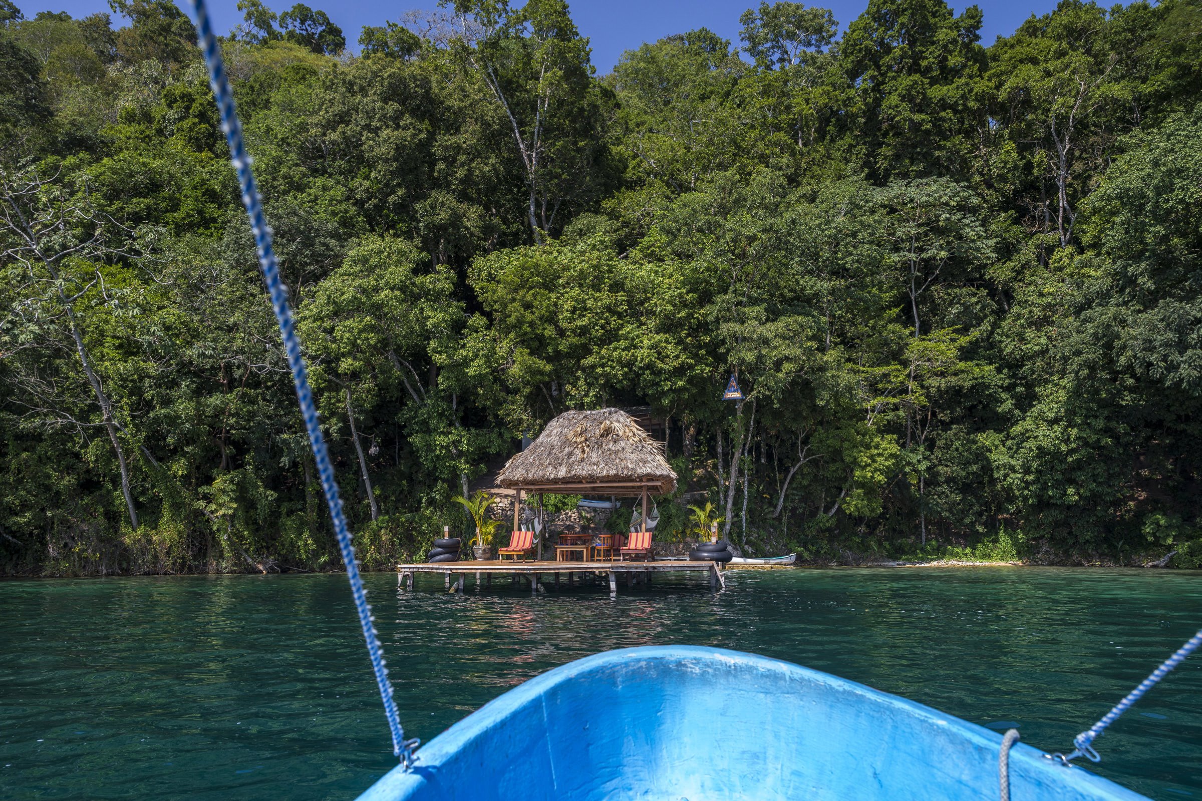 La Lancha en Lago Petén Itzá