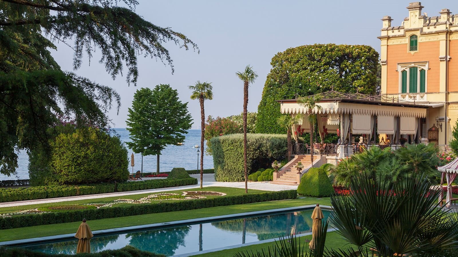 Villa Feltrinelli en su destino