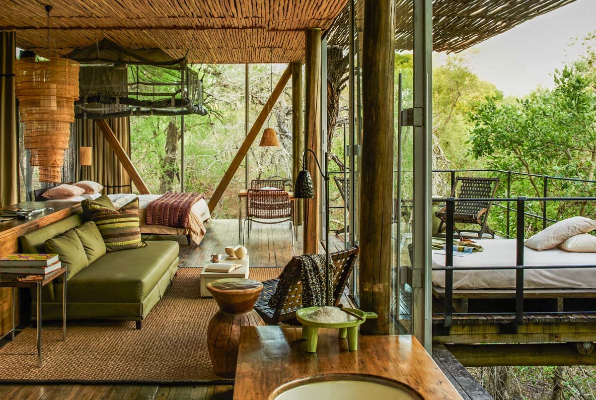 Singita Sweni Lodge en Singita Private Concession (Kruger)