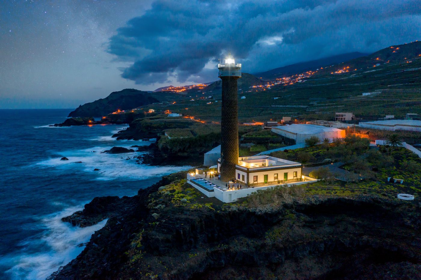 Faro de Punta Cumplida en La Palma