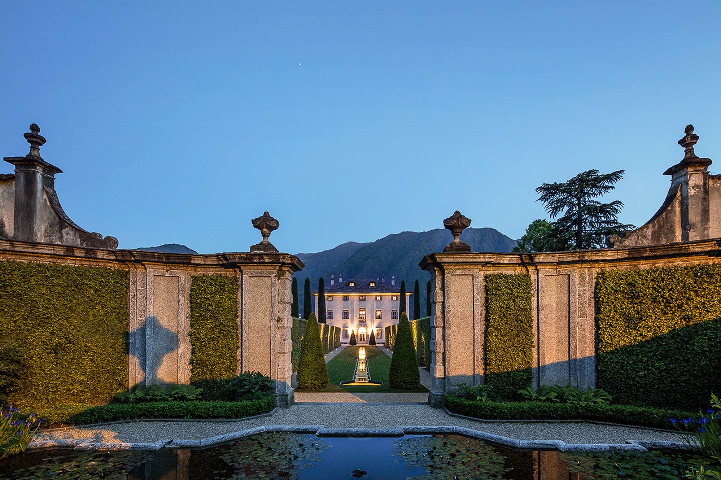 Villa Balbiano en Como