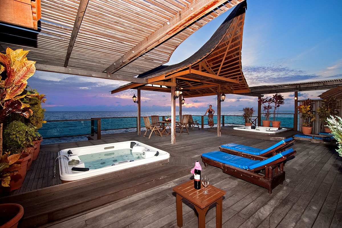 Mabul Water Lodge en Malaysia