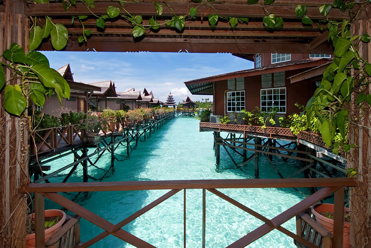 Mabul Water Lodge en Malaysia