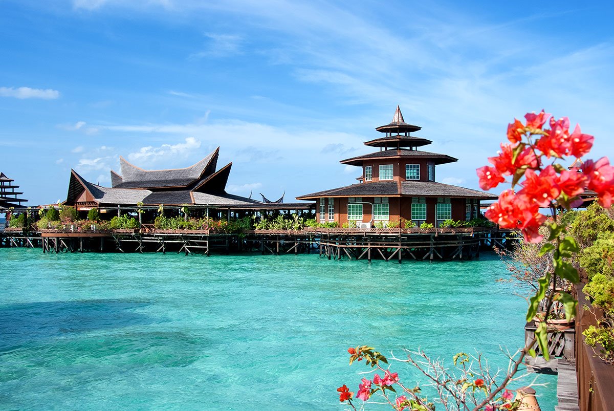 Mabul Water Lodge en Malaysia