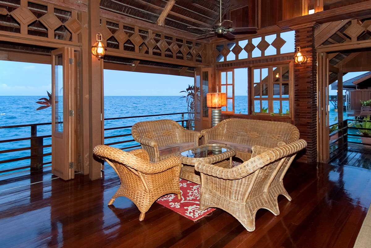 Mabul Water Lodge en Malaysia