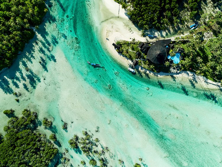 Macaronis Resort en Islas Mentawai