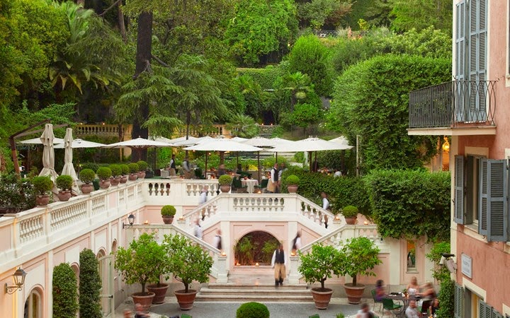 Hotel de Russie en Roma