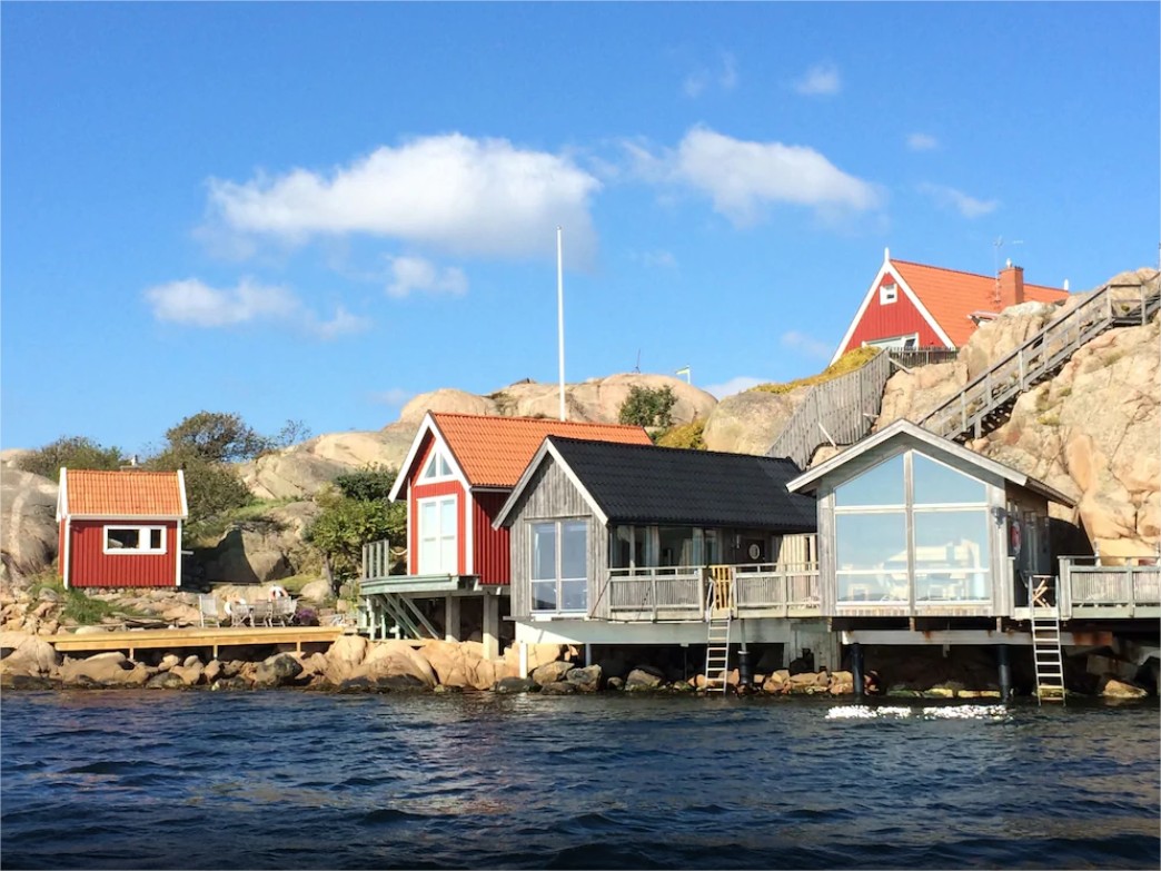 Strandflickornas Havshotell en Sweden