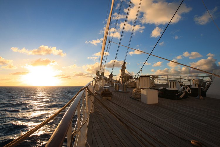 Sea Cloud II en Spain