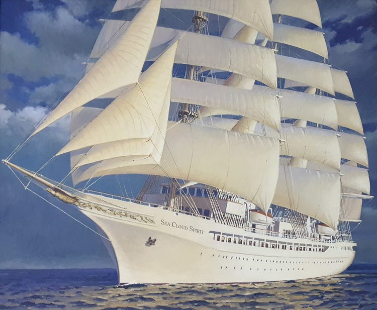 Sea Cloud Spirit en Spain