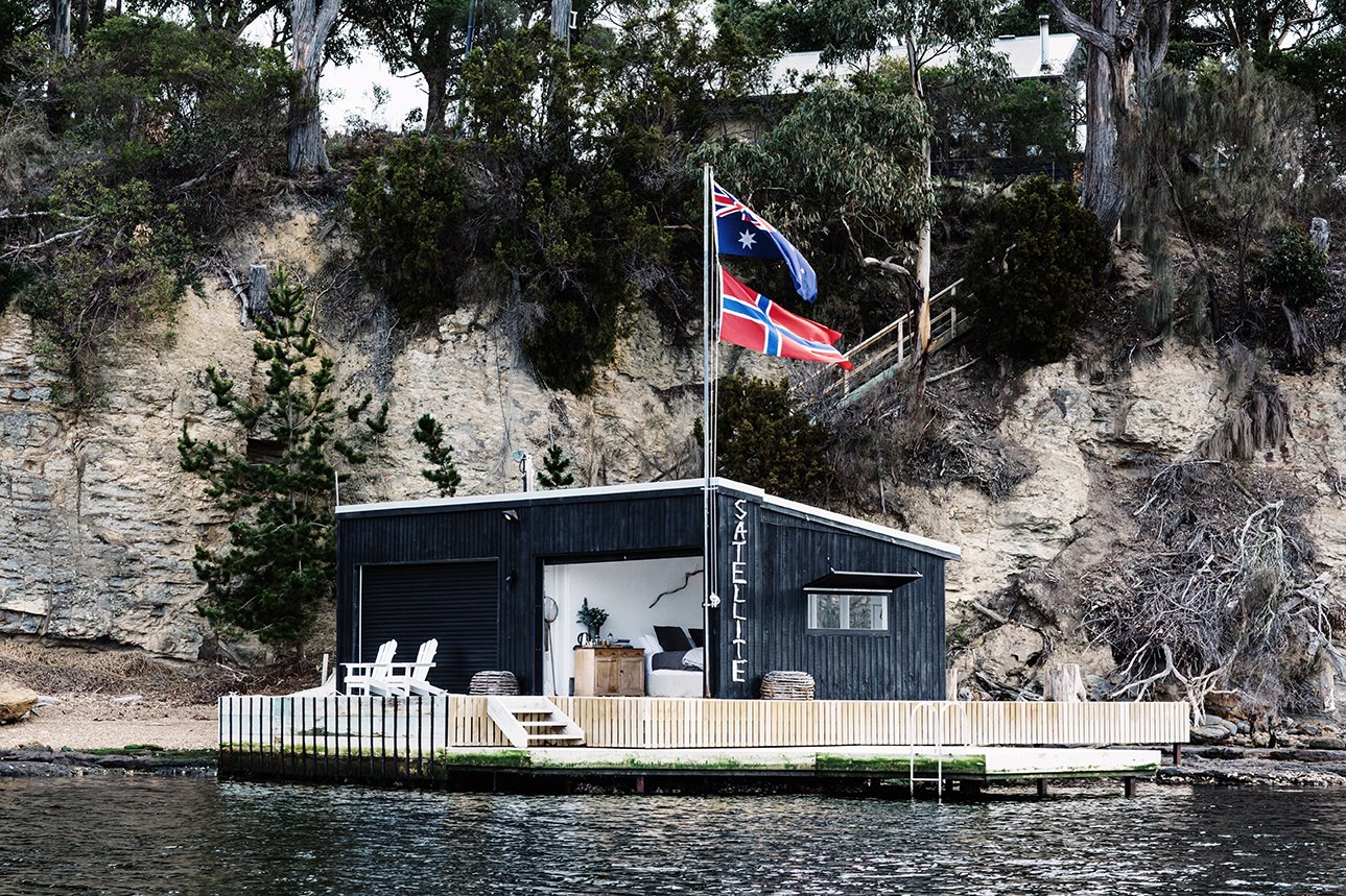 Satellite Island en Tasmania