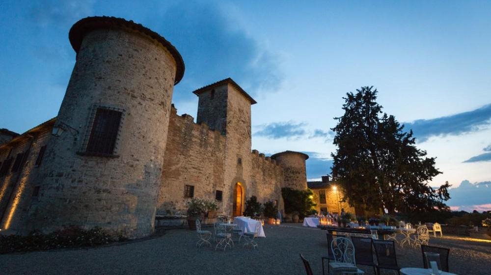 Castelló di Gabbiano en Toscana