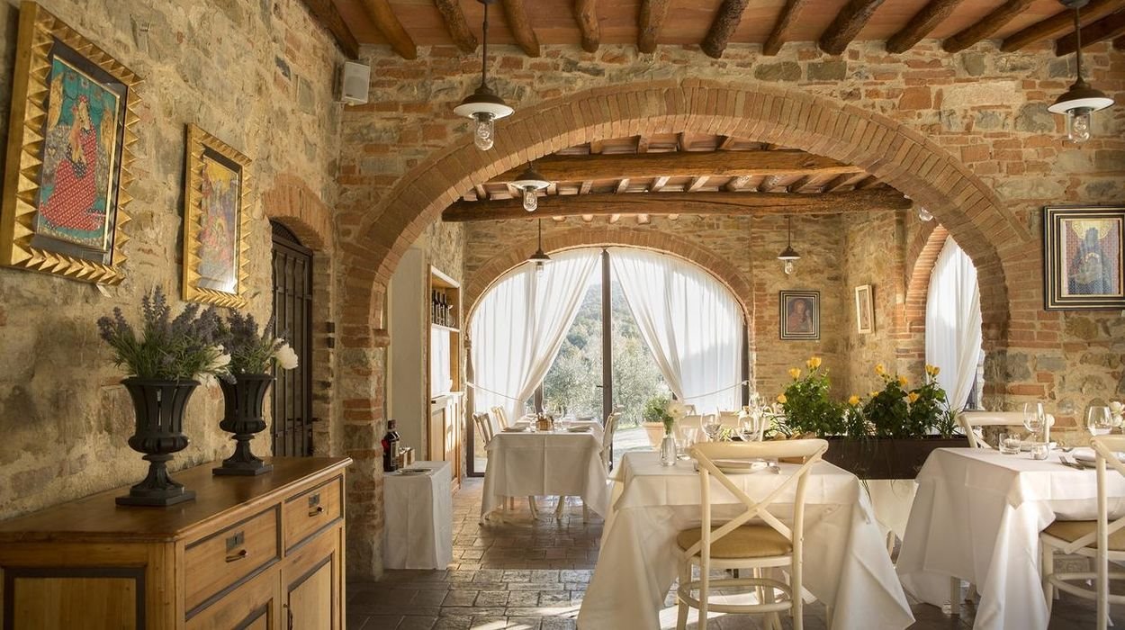 Castelló di Gabbiano en Toscana