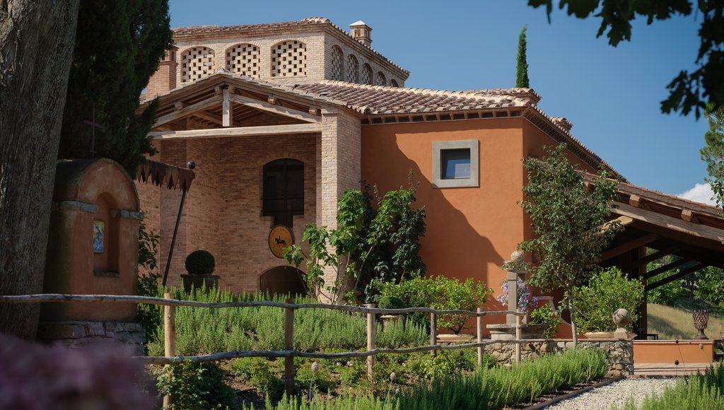 Hotel Castello di Reschio en Italy