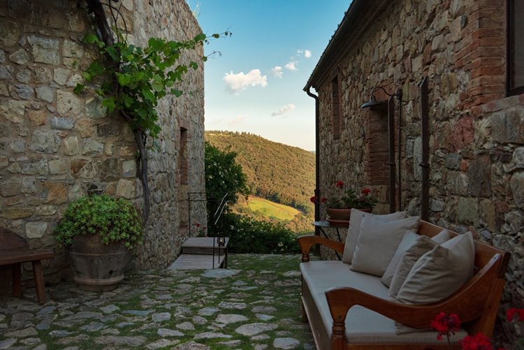Castello di Vicarello en Toscana