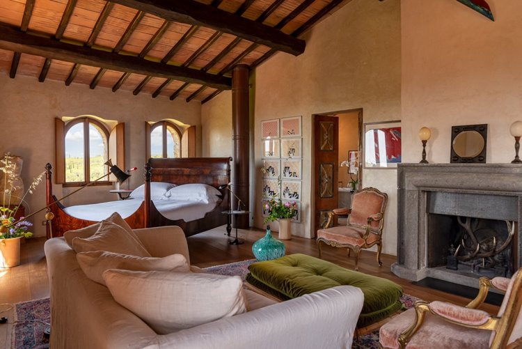 Castello di Vicarello en Toscana