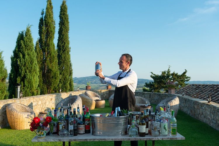 Castello di Vicarello en Toscana