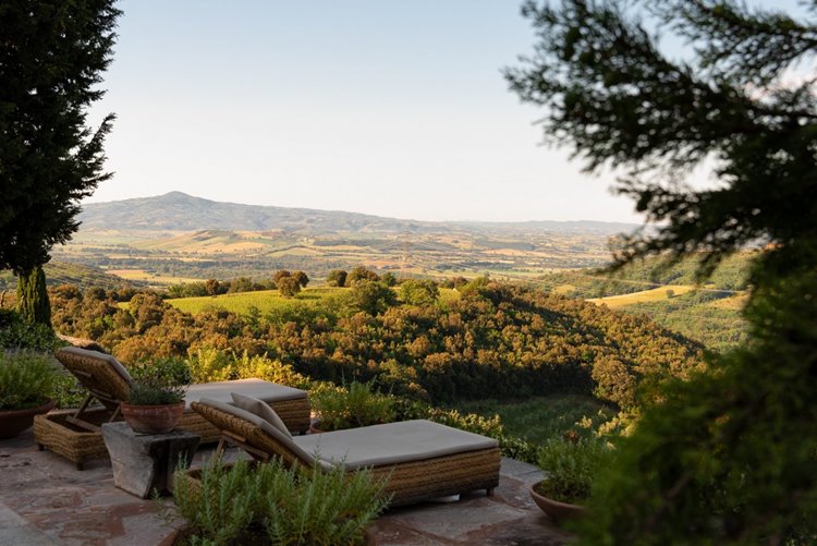 Castello di Vicarello en Toscana