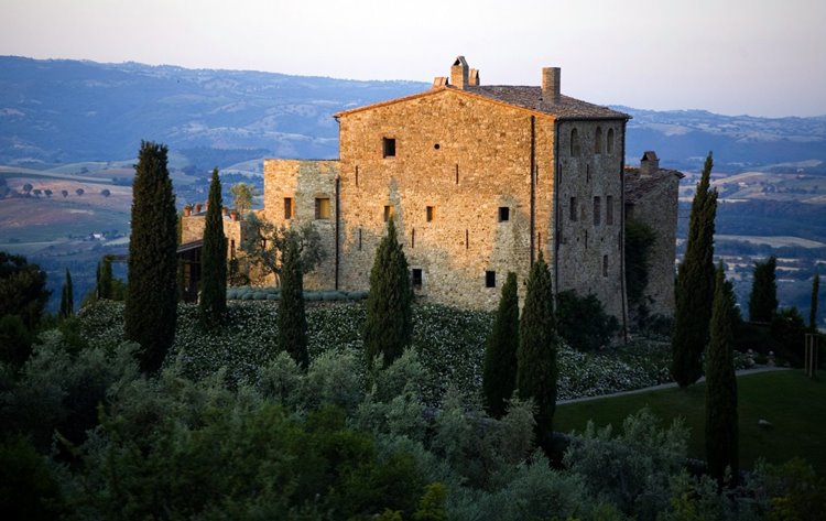 Castello di Vicarello en Toscana