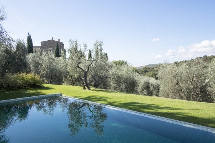 Castello di Vicarello en Toscana