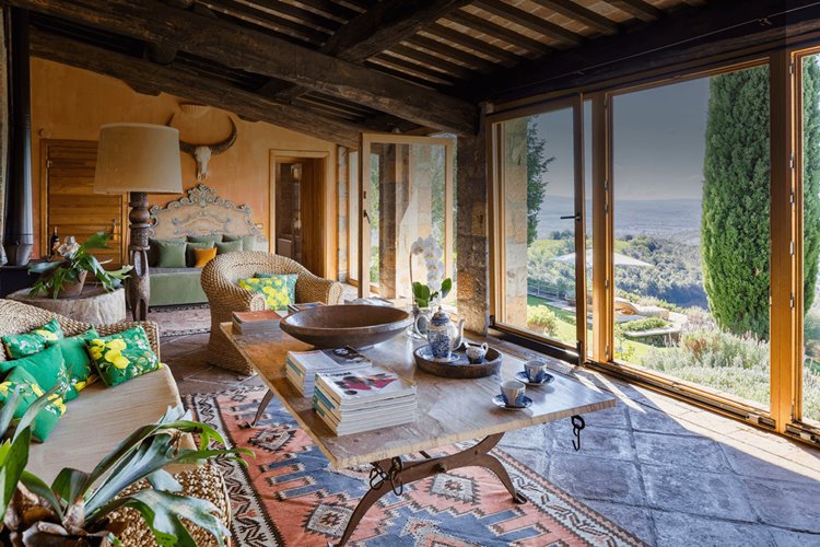 Castello di Vicarello en Toscana