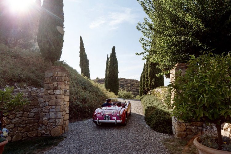 Castello di Vicarello en Toscana